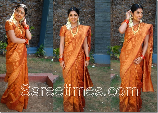 Kamalini_Mukherjee_Silk_Saree