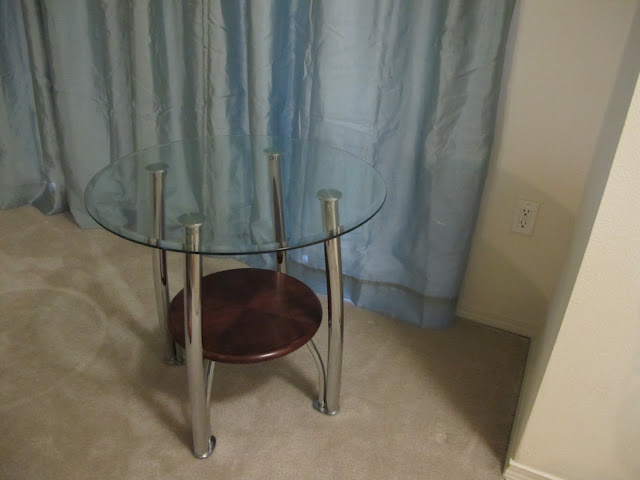 Side table 25 inches height x 26 inches width  $65