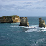 The Twelve Apostles (altså et par af dem) på Great Ocean Road