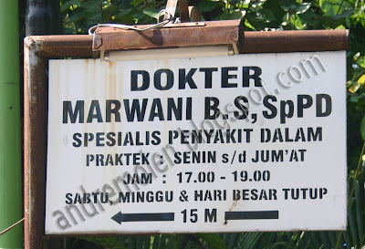 stayinjogja | doctor billboard