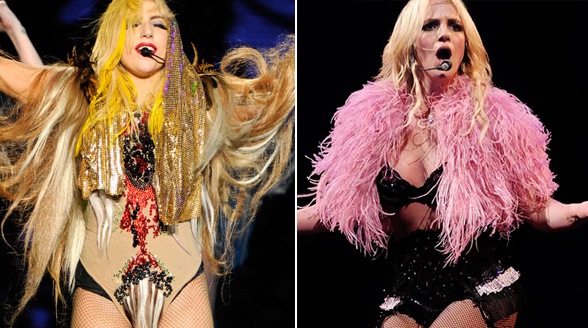 gaga vs brit twitter