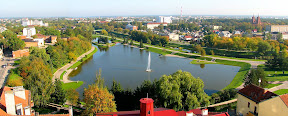 Panevėžio Senvagės panorama