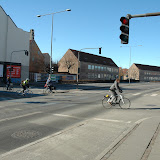Nørreport - Krydset har mange uheld med cyklister, men er samtidig et sted med kraftig trafik.