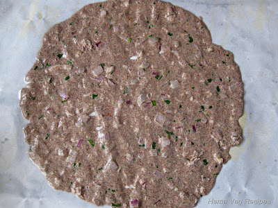 Raagi Rotti Flattened Raagi Rotti Flattened