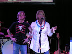 Julia with Chad from Lipriddle at Party with a Purpose