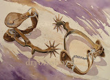 Western Spurs Limited Edition Print