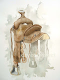 Western Saddle Limited Edition Print