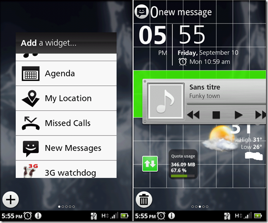 widget
