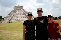 The team at Chichen Itza