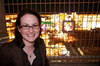 Kristy atop the Eiffel Tower
