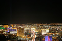 Looking at the strip from The Stratosphere