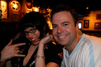 Steve befriending the Hard Rock girl