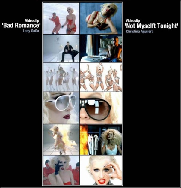 Encontre as diferenças entre Christina Aguilera e Lady Gaga (3)