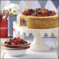 red white and blue cheesecake a Taste of Home red white and blue cheesecake a Taste of Home