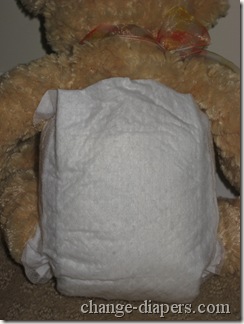 newborn disposable diaper back