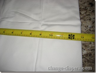flip diaper organic insert width unprepped