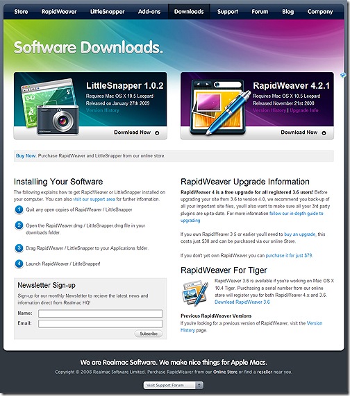 RapidWeaver-02 RapidWeaver-02