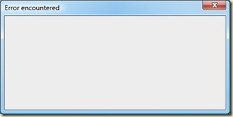 error