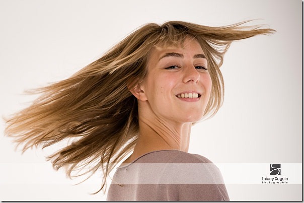 jeune fille dynamique