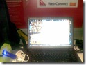 Writing this blog at the airpot via my Next-G modem Writing this blog at the airpot via my Next-G modem
