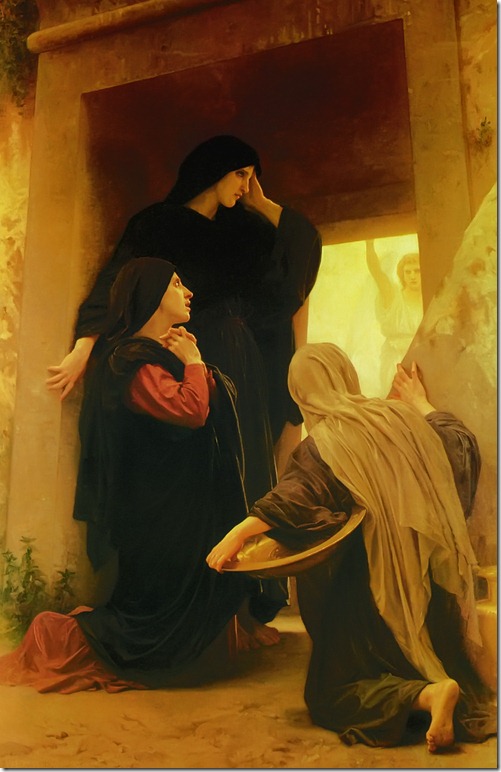 The Three Marys at the Tomb by Adolphe William Bouguereau