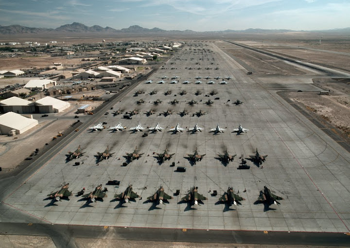 Art Print Poster Nellis Air Force Base in Nevada eBay