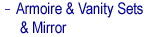 Armoire Vanity Set