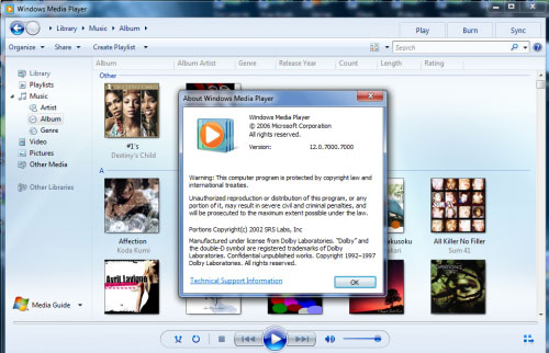 Free Download Window Media Player 7 Xp