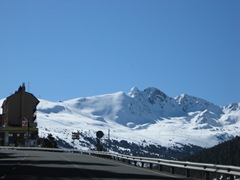 On the way to the mountain pass