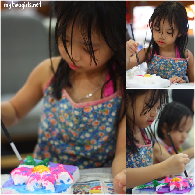 Zara at the kids' club