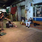 Our glass blowing exhibition.