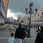 Storm clouds over San Marco square
