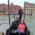 Trish and our gondola capitan.
