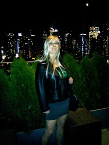 On the rooftop terrace of Ink48. On the rooftop terrace of Ink48.