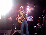The young bass player grew a mountain man beard to fit in.