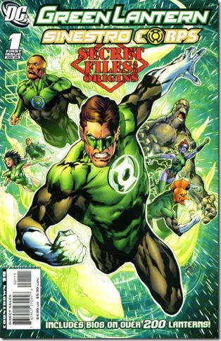 25 Green Lantern & Sinestro Corps - Secret Files and Origins