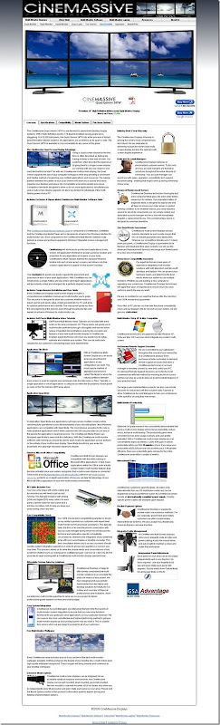 Eight Monitor Display _ Quad Gemini 24TW