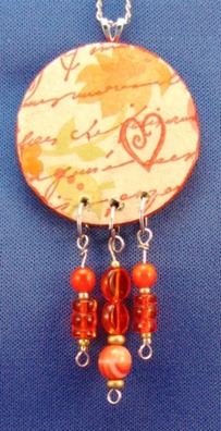 2011 02 LRoberts Exploring Image Transfers Beaded Heart Necklace
