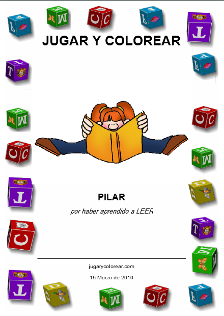 Generador de Diplomas online | Jugar y colorear