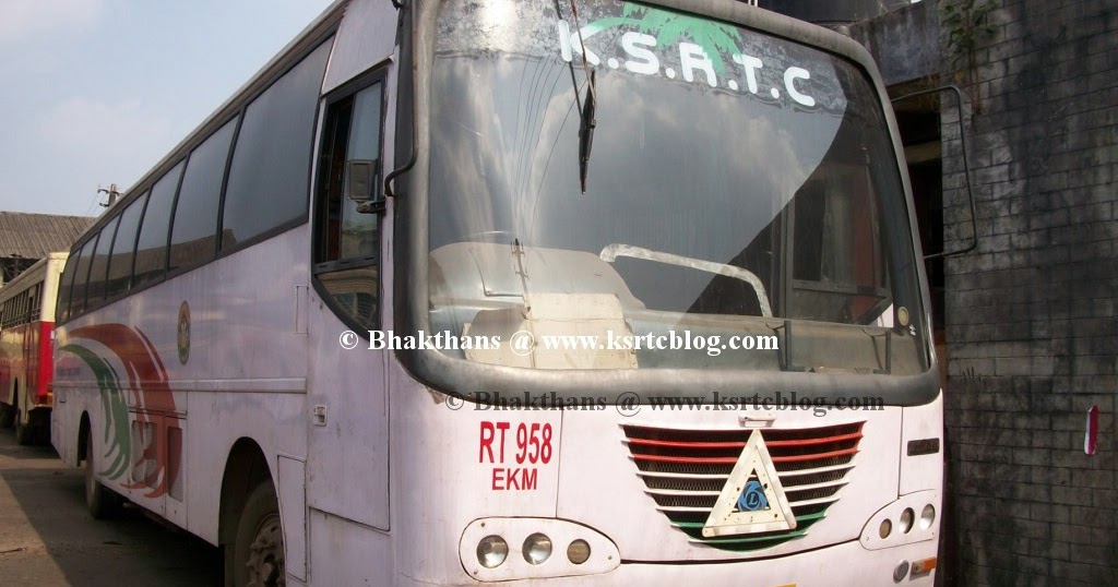 KSRTC IMAGE DATABASE RT 958 Ashok leyland Ac Air Bus Of KSRTC