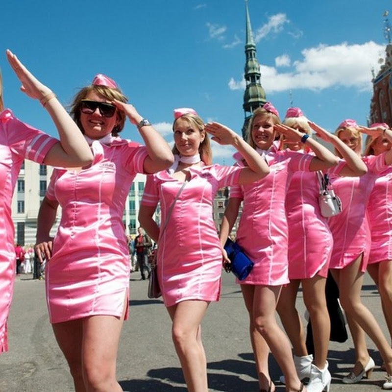 Blonde Parade in Riga