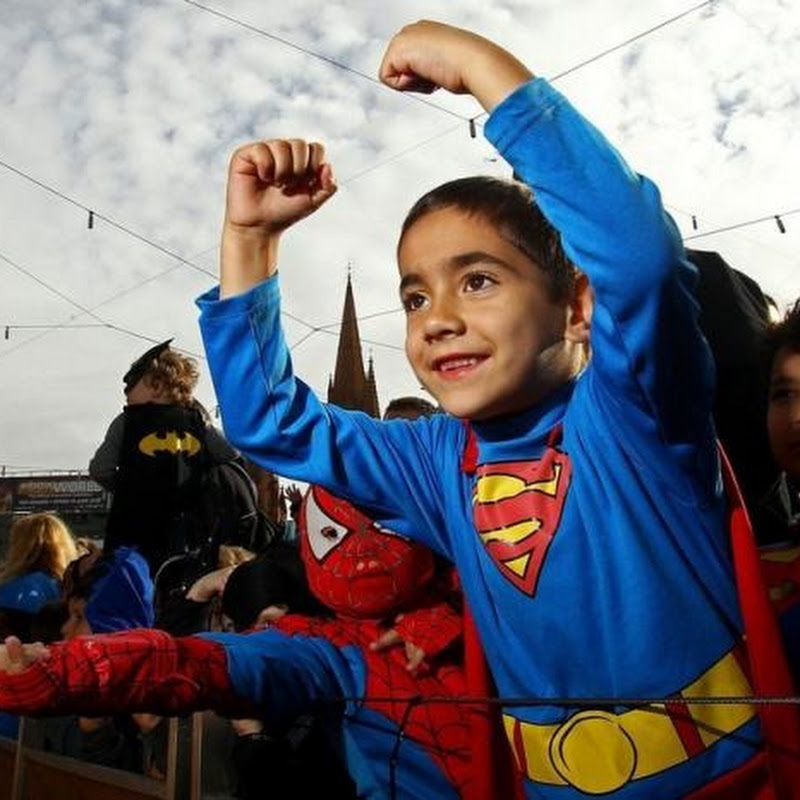 The Largest Superheroes Congregation at Melbourne