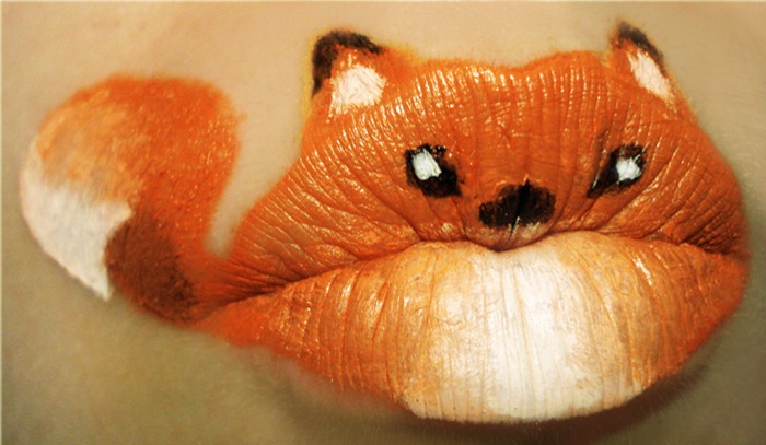 Lip Art by Paige Thompson Kiss u