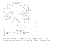 [AA]Suzumiya Haruhi cardboard box (The-Melancholy-of-Haruhi-Suzumiya)