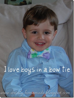Wes in a bow tie