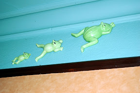 Flying Frog Ornaments