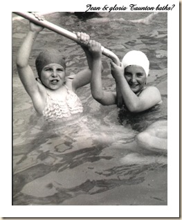 Jean & Gloria Taunton baths