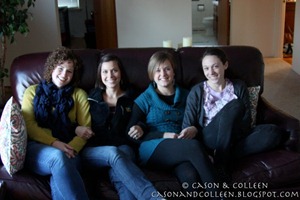 Rody, Colleen, Linnea, and Jen
