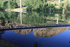 Mooie spiegeling in het water