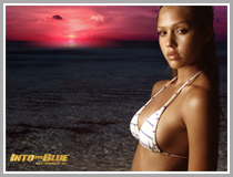jessica alba in into the blue, sexy actress, hot actress